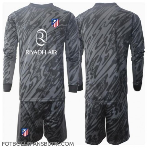 Atletico Madrid Målvakt Replika Hemmatröja Barn 2024-25 Långärmad (+ Korta byxor)